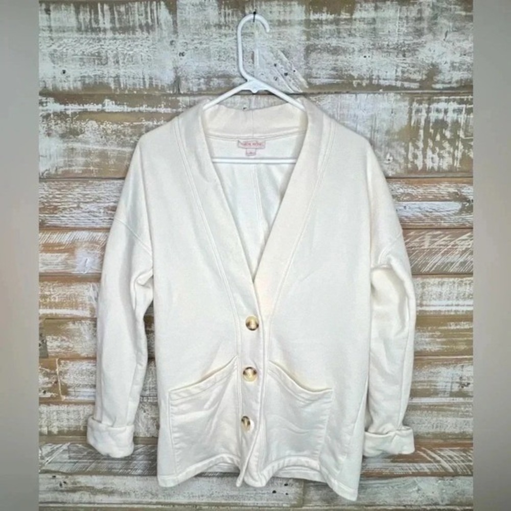 Knox Rose women's three‎ button long sleeve jacket XS